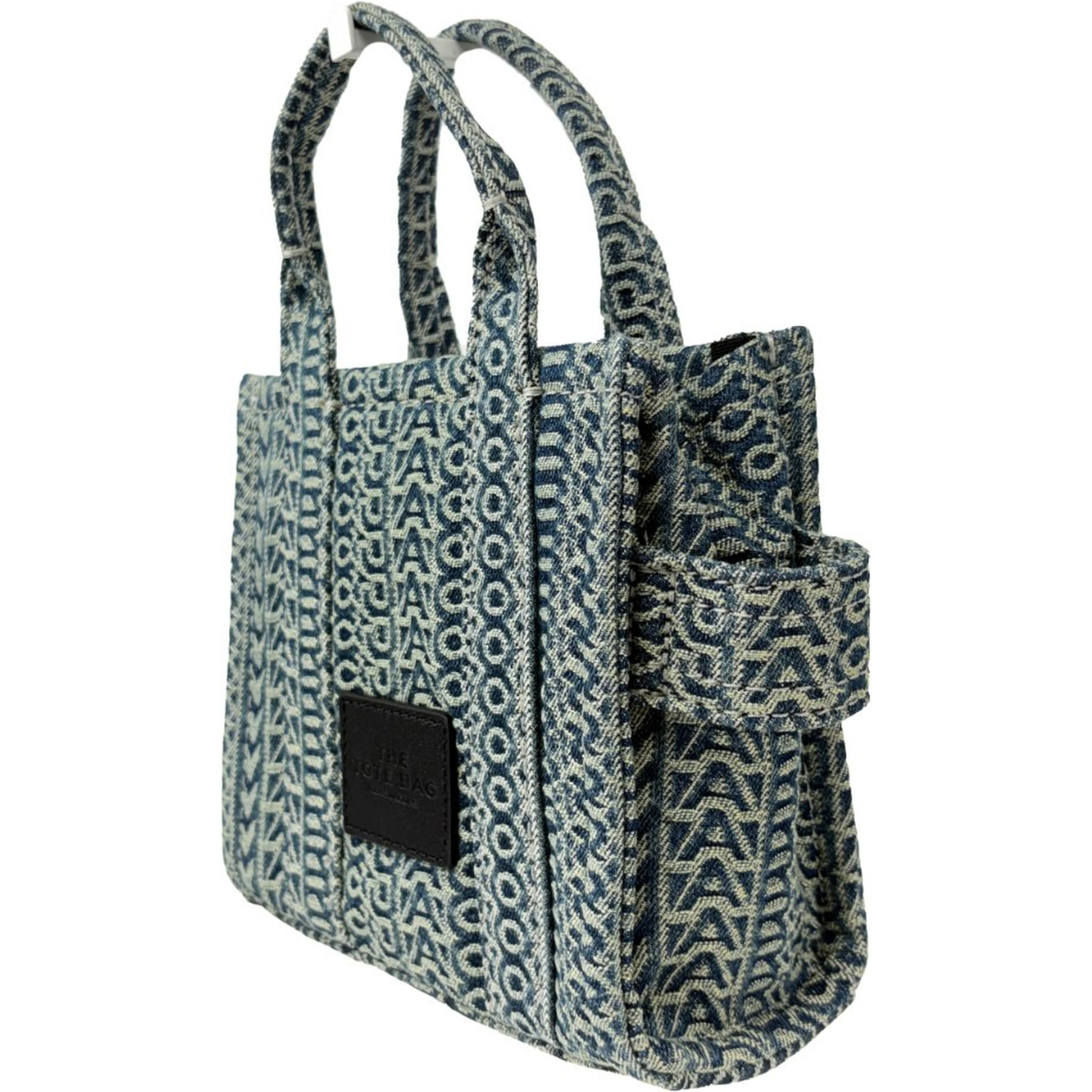 Marc Jacobs The Monogram Mini Tote Canvas Crossbody Bag