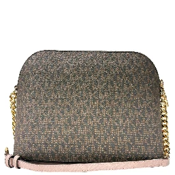 Michael Kors Jet Set Medium X Dome PVC Crossbody Bag