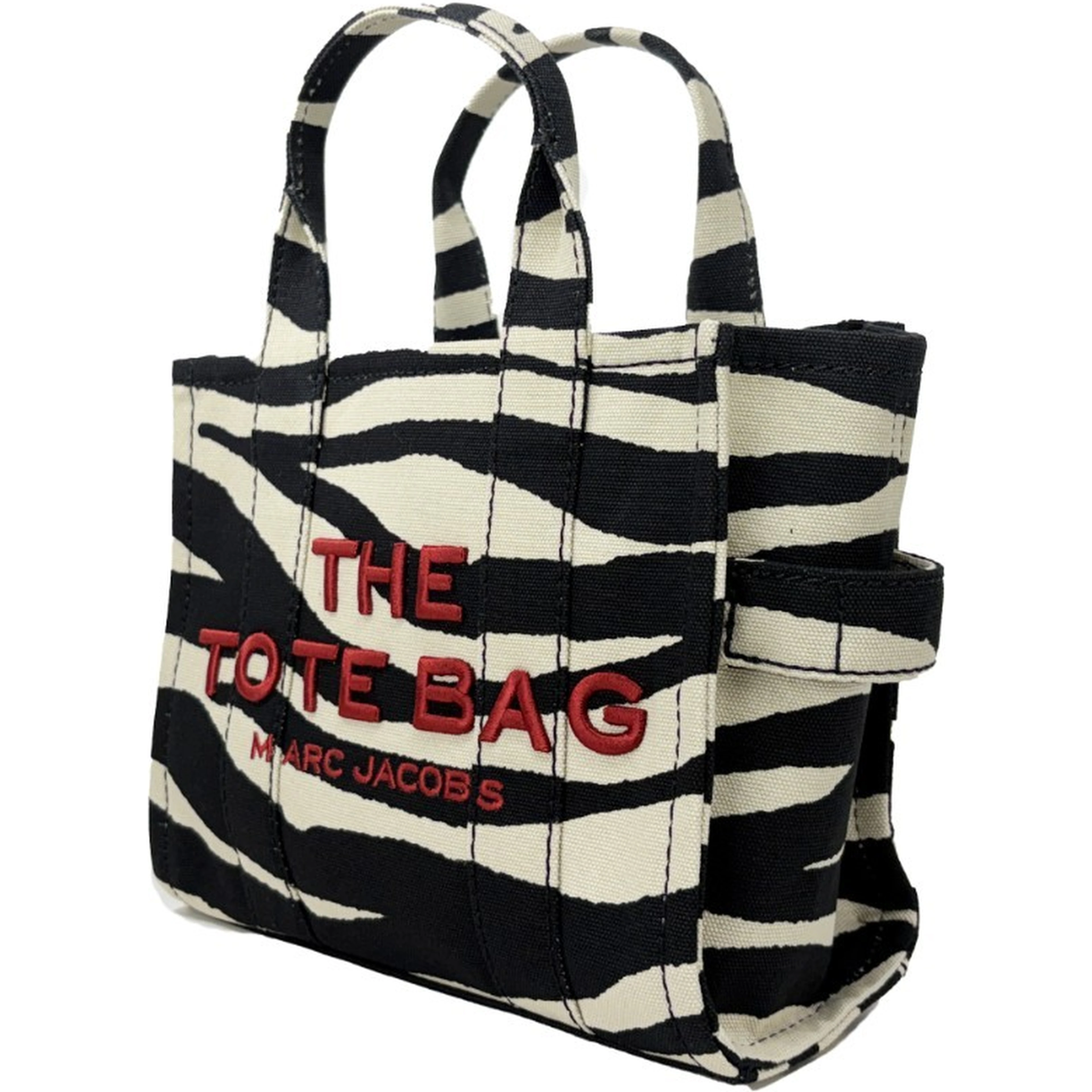 Marc Jacobs The Tote Bag Medium Zebra Canvas Crossbody