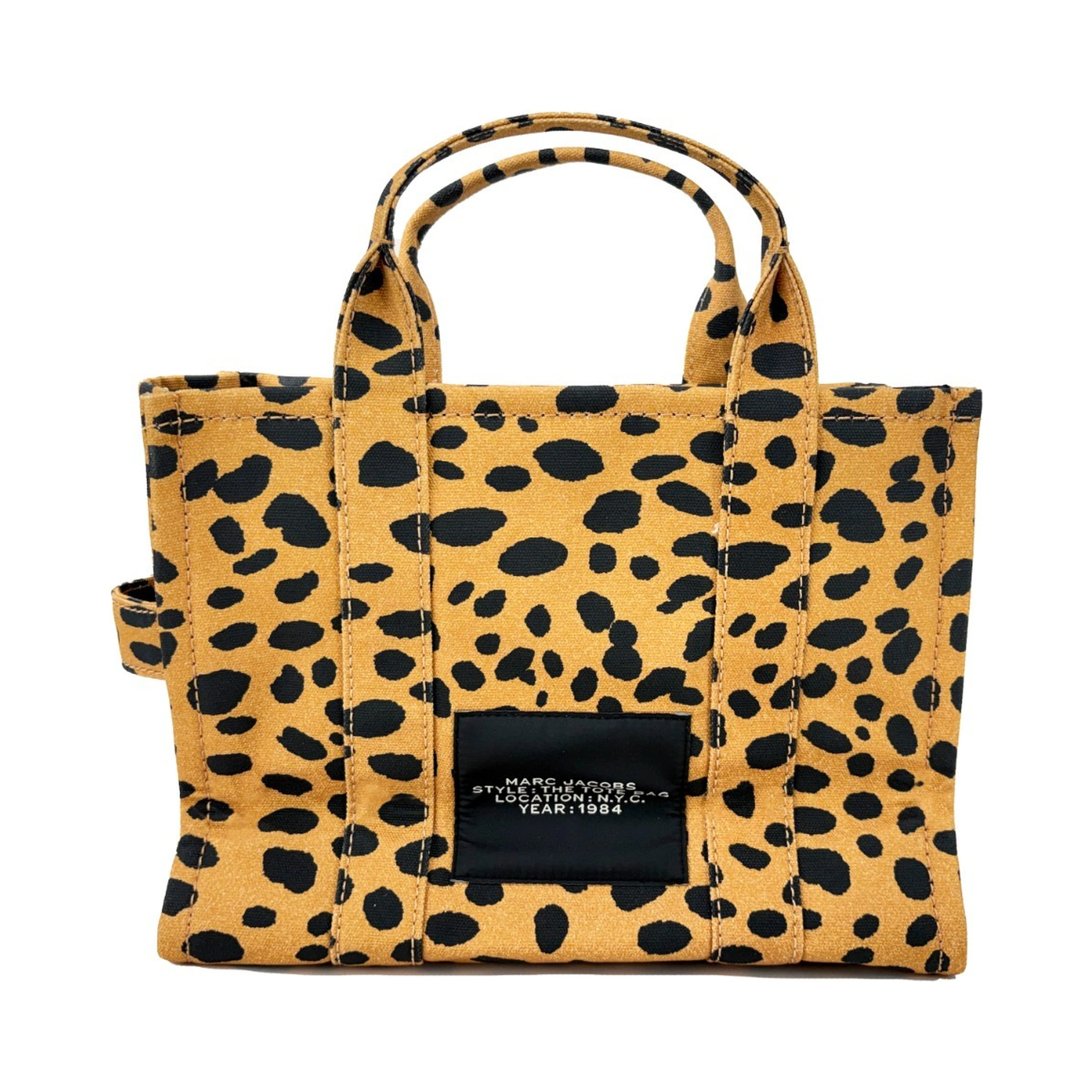 Marc Jacobs The Tote Bag Medium Cheetah Canvas Crossbody