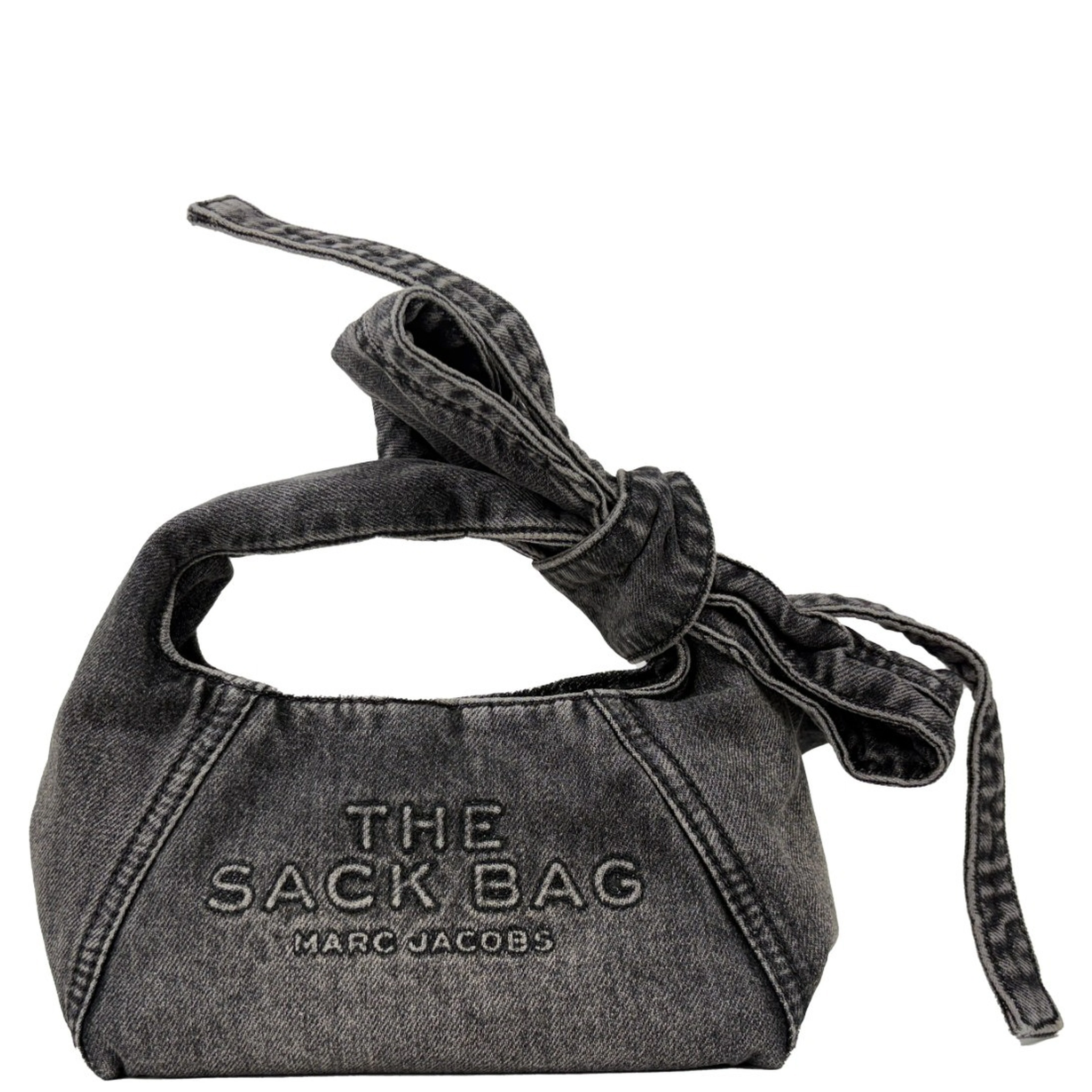 Marc Jacobs The Bow Denim Sack Bag Purse