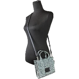 Marc Jacobs The Monogram Mini Tote Canvas Crossbody Bag