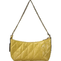 Coach Caitlin Glazed Leather Shoulder Bag
