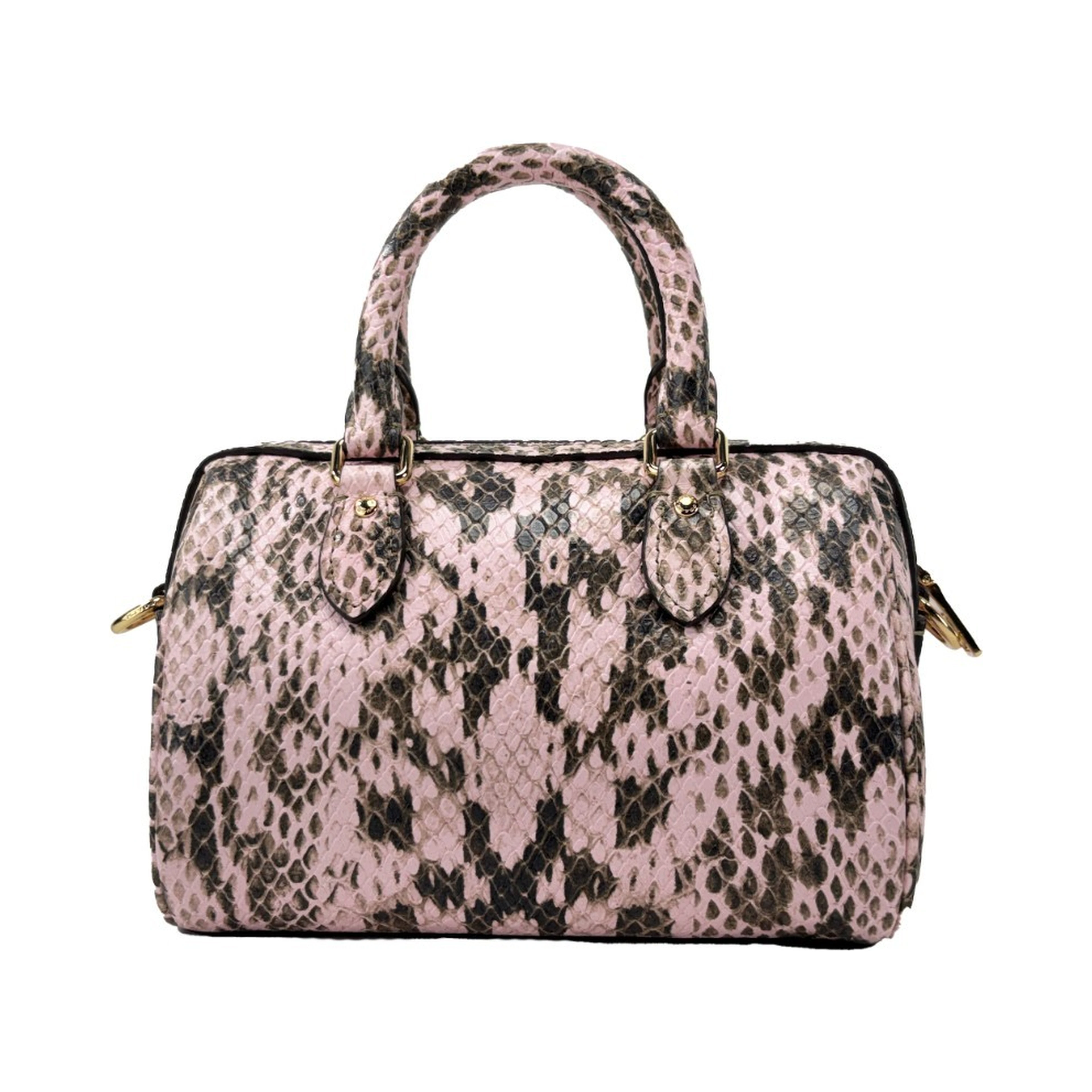 Coach Mini Rowan Snake Skin Crossbody Bag