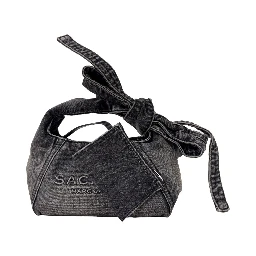 Marc Jacobs The Bow Denim Sack Bag Purse