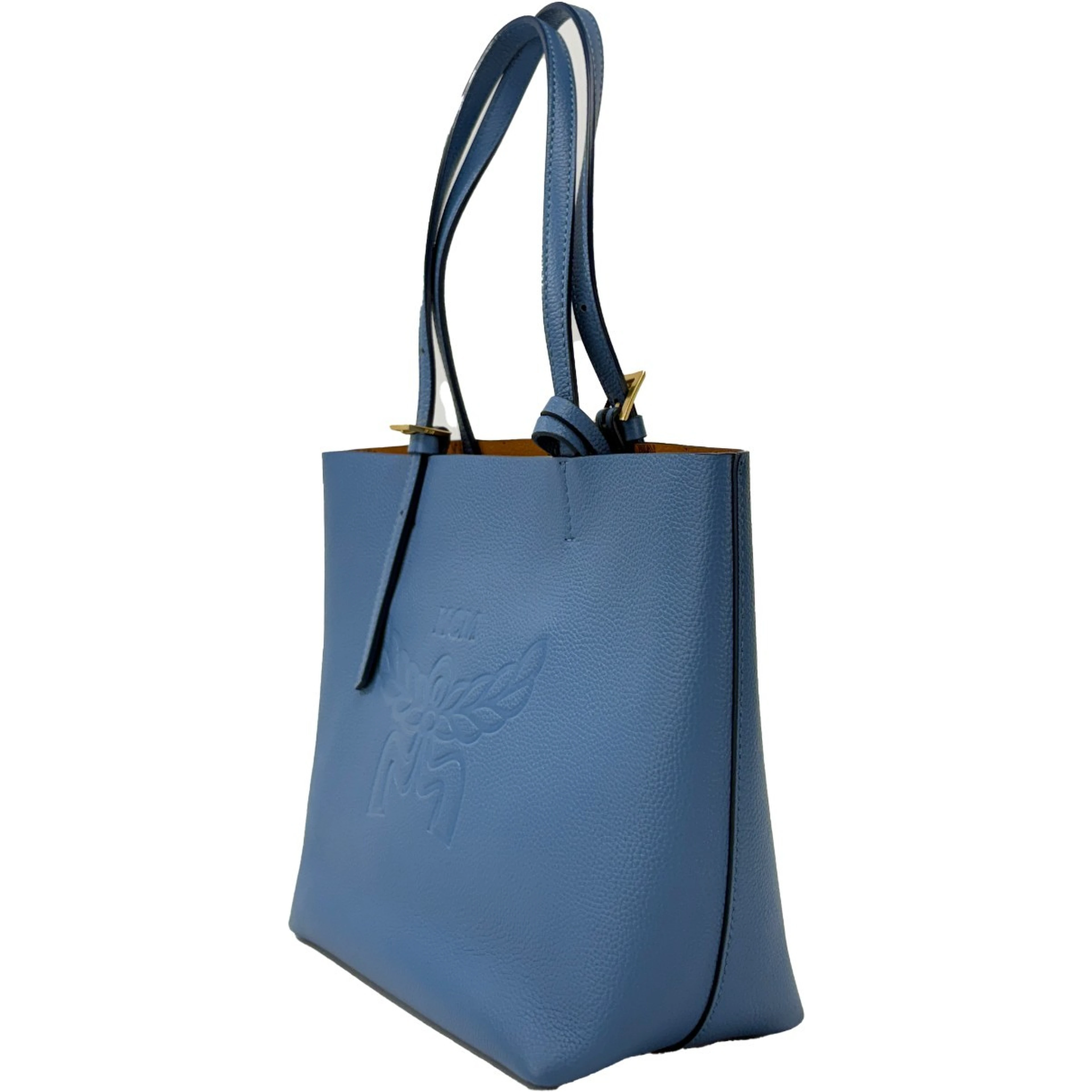MCM Mini Himmel Leather Tote Bag