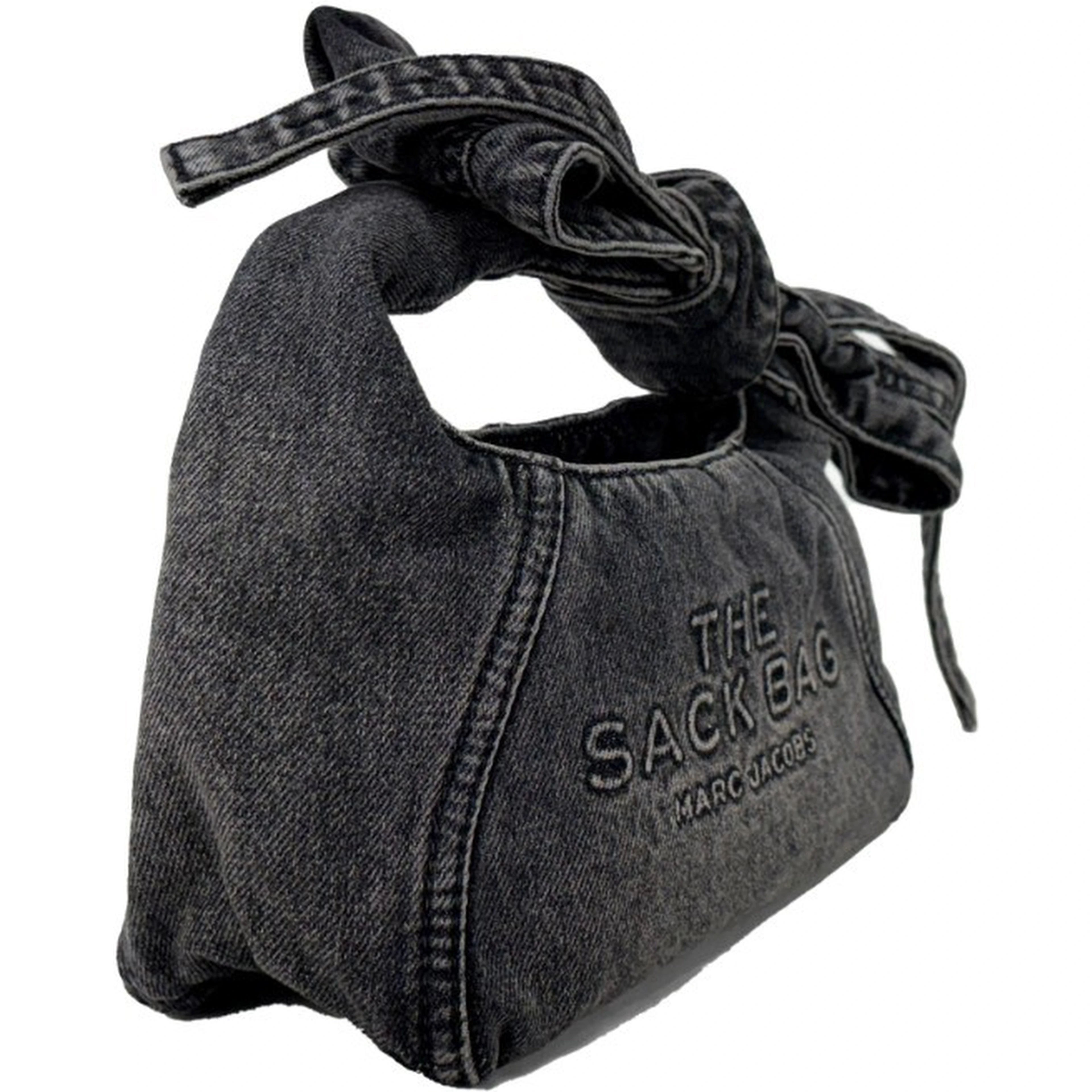 Marc Jacobs The Bow Denim Sack Bag Purse