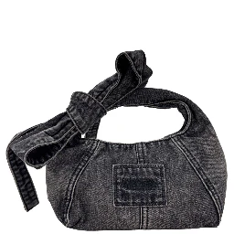 Marc Jacobs The Bow Denim Sack Bag Purse