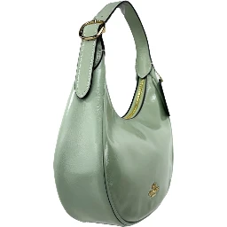 Coach Emily Glazed Leather Shoulder Bag