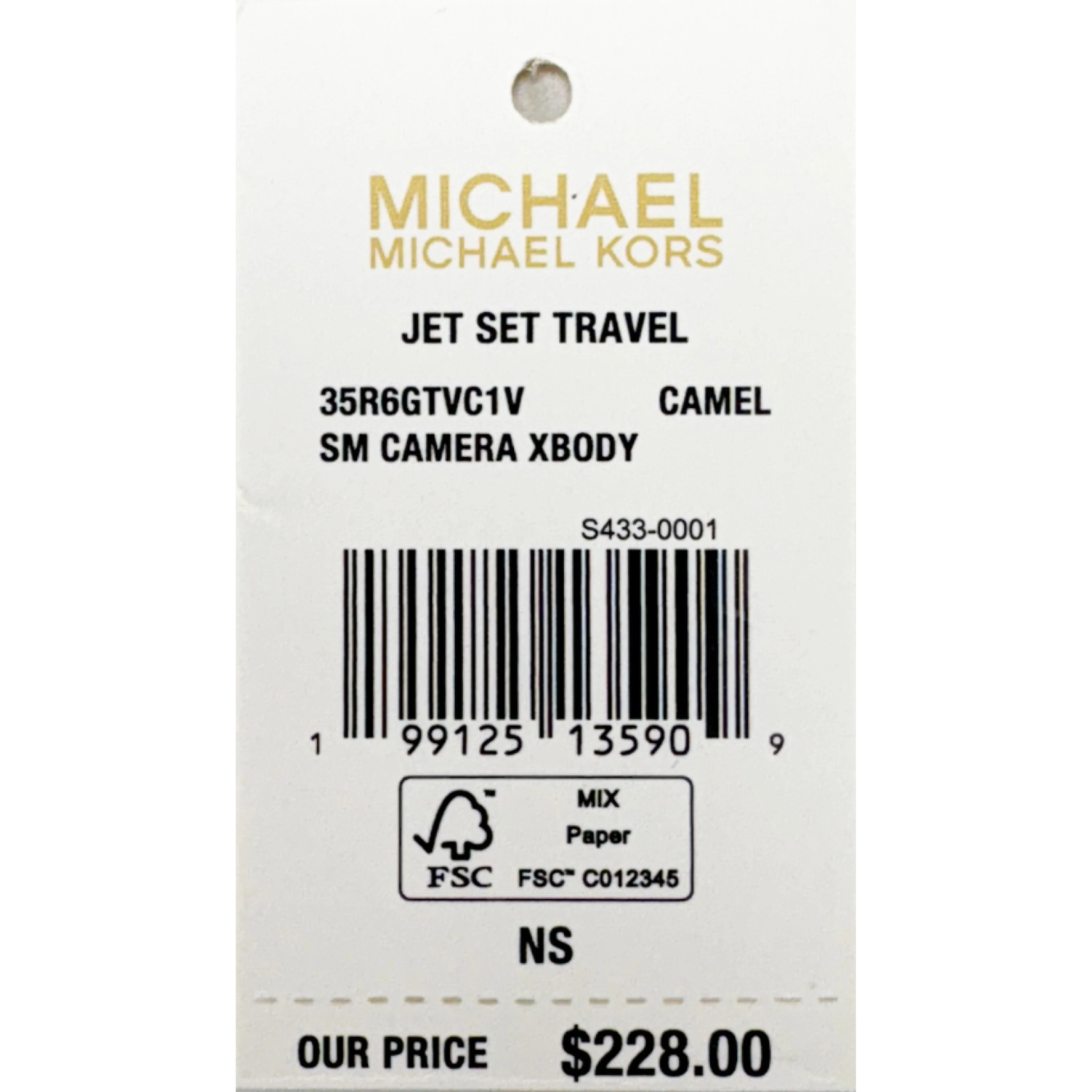 Michael Kors Small Camera Crossbody Bag Purse