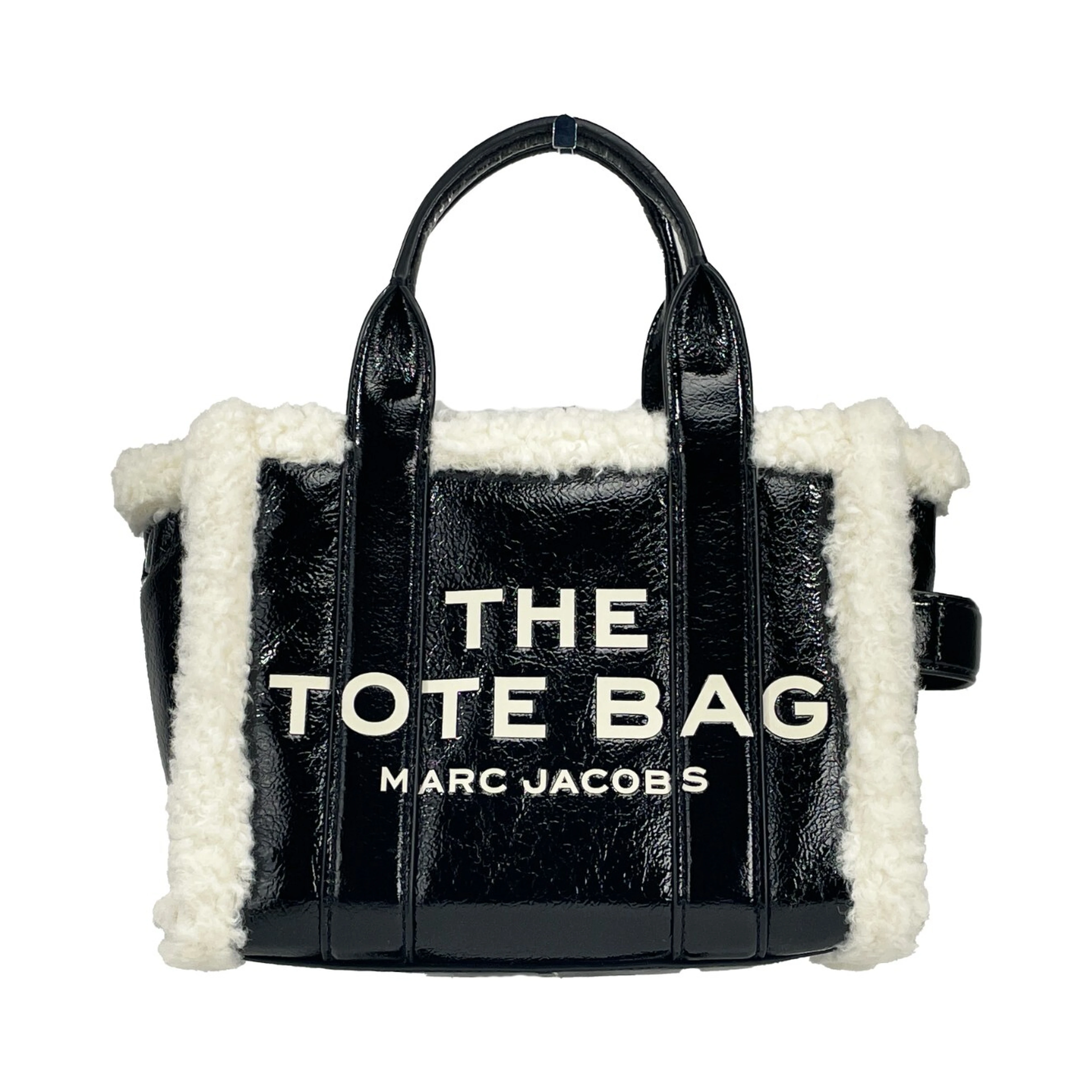Marc Jacobs The Mini Crinkle Leather Tote Bag