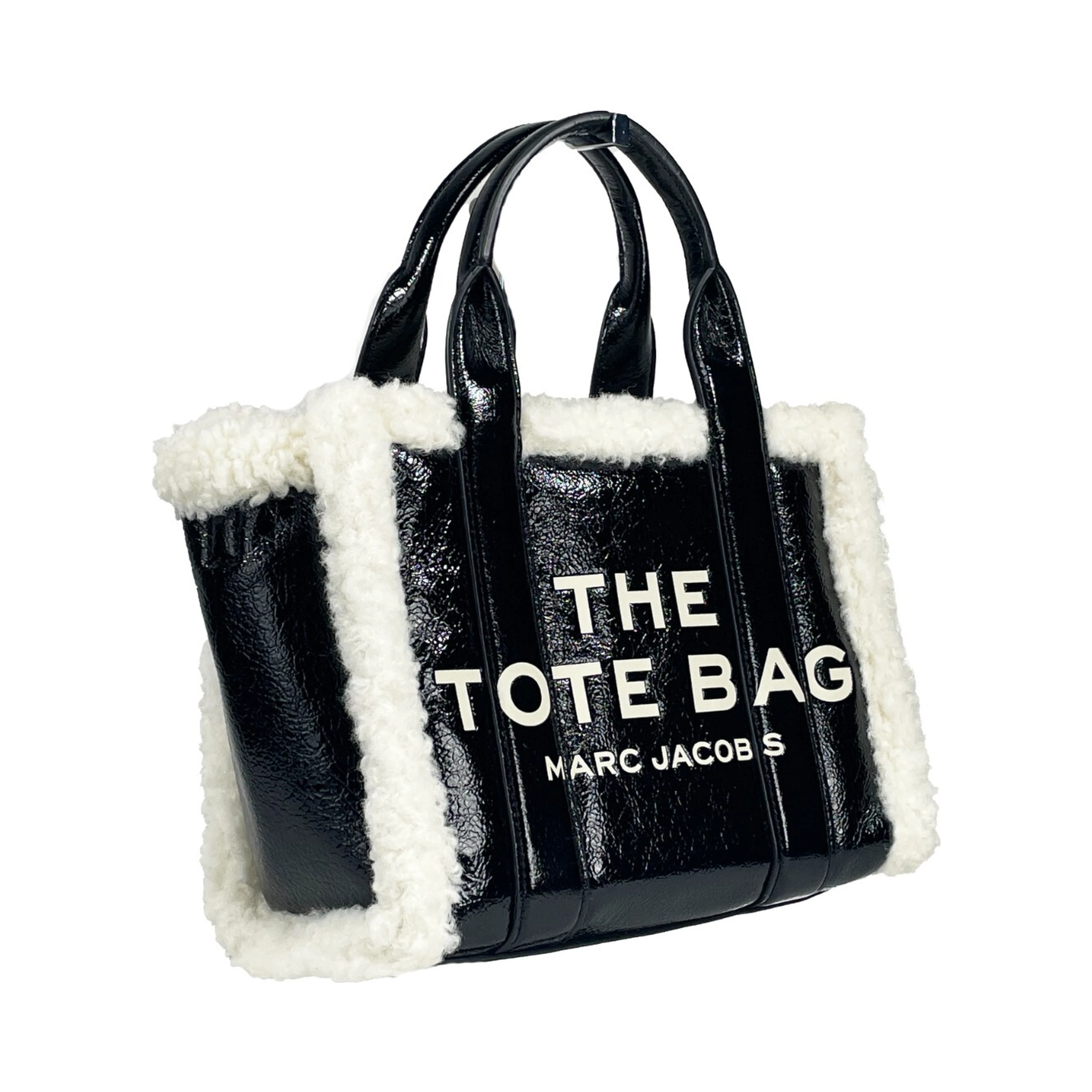 Marc Jacobs The Mini Crinkle Leather Tote Bag