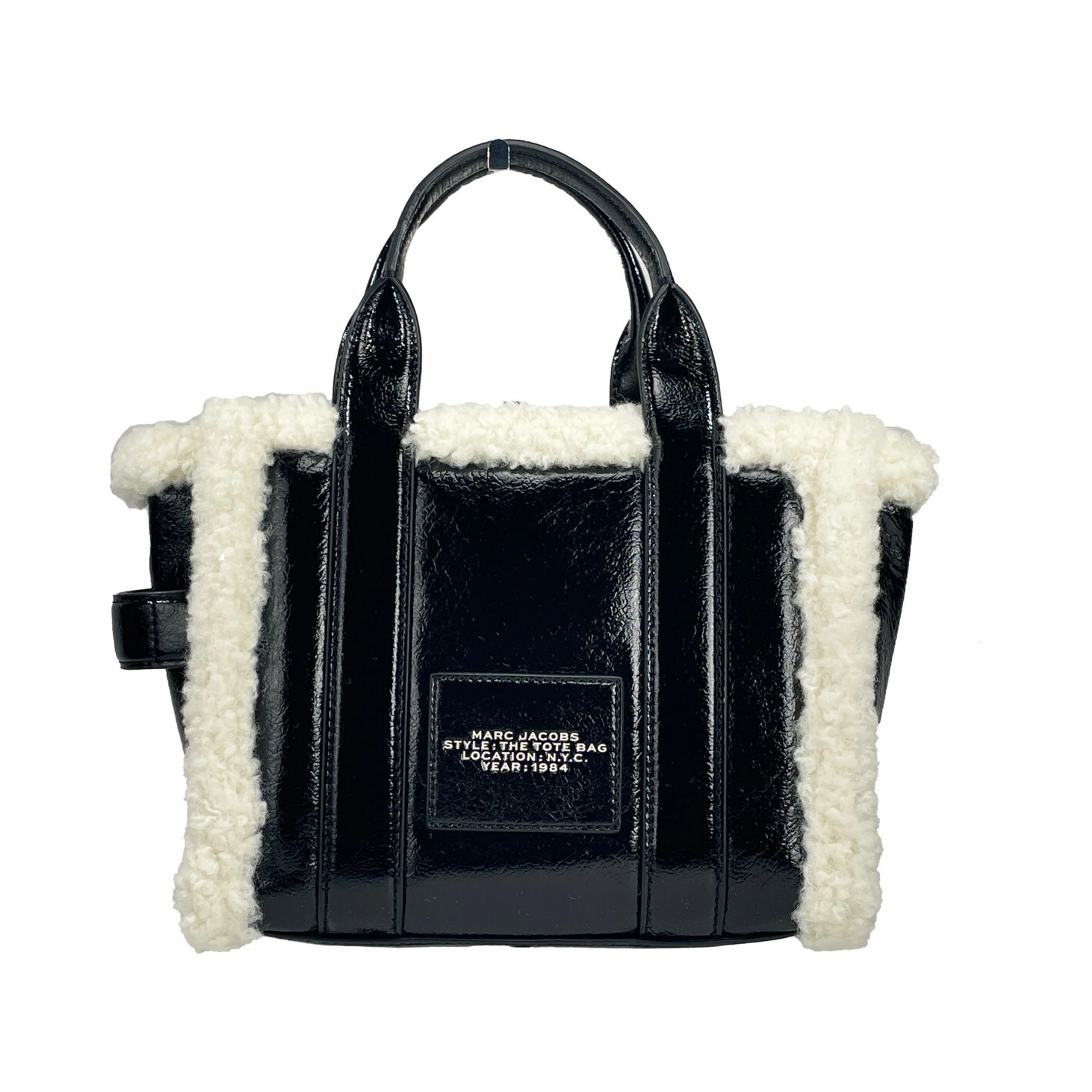Marc Jacobs The Mini Crinkle Leather Tote Bag