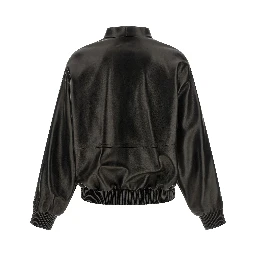 Black Lamb Leather Leather Jacket