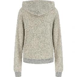 Gray Cotton Hoodie