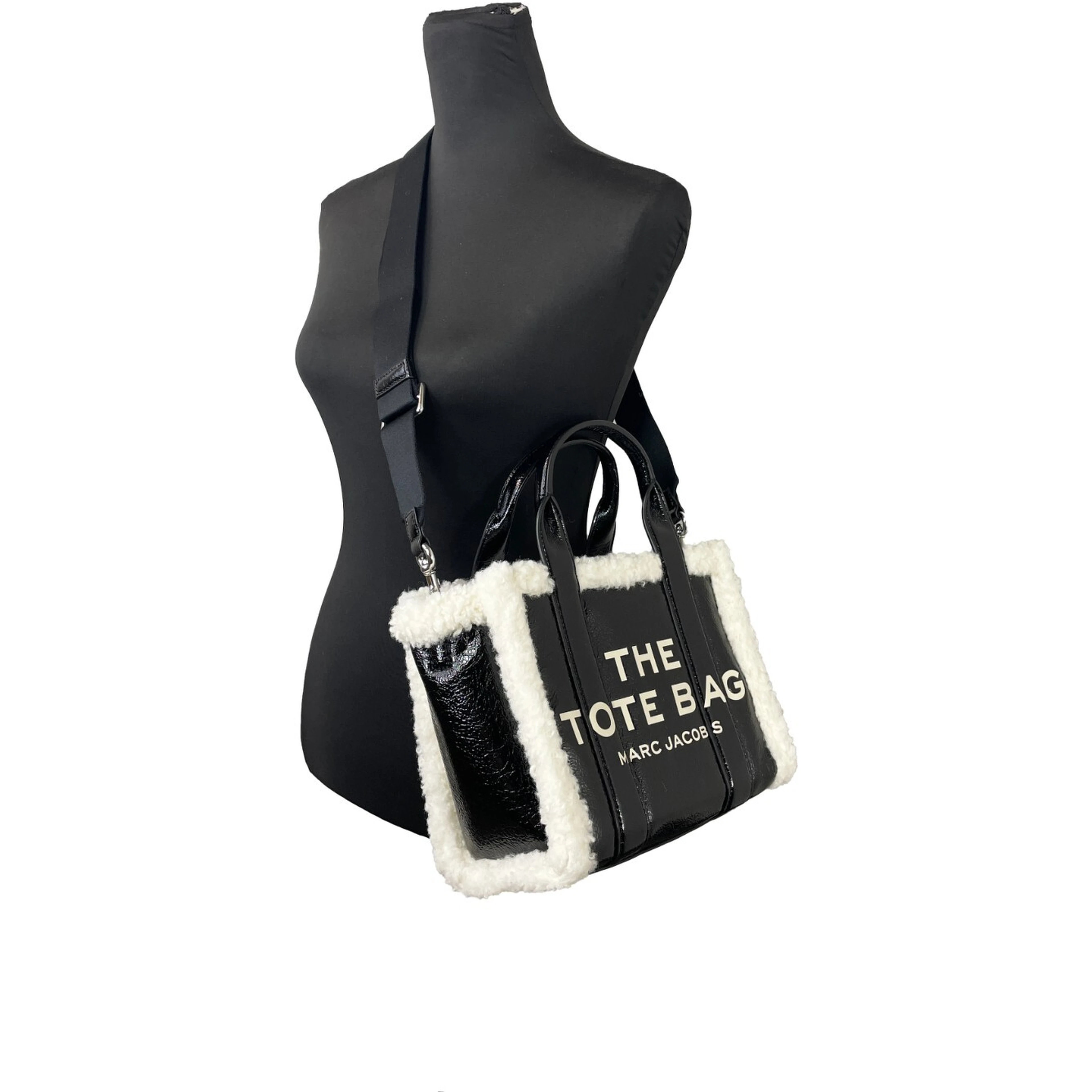 Marc Jacobs The Mini Crinkle Leather Tote Bag