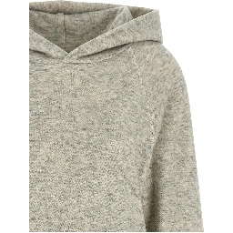 Gray Cotton Hoodie