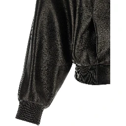 Black Lamb Leather Leather Jacket