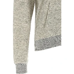 Gray Cotton Hoodie