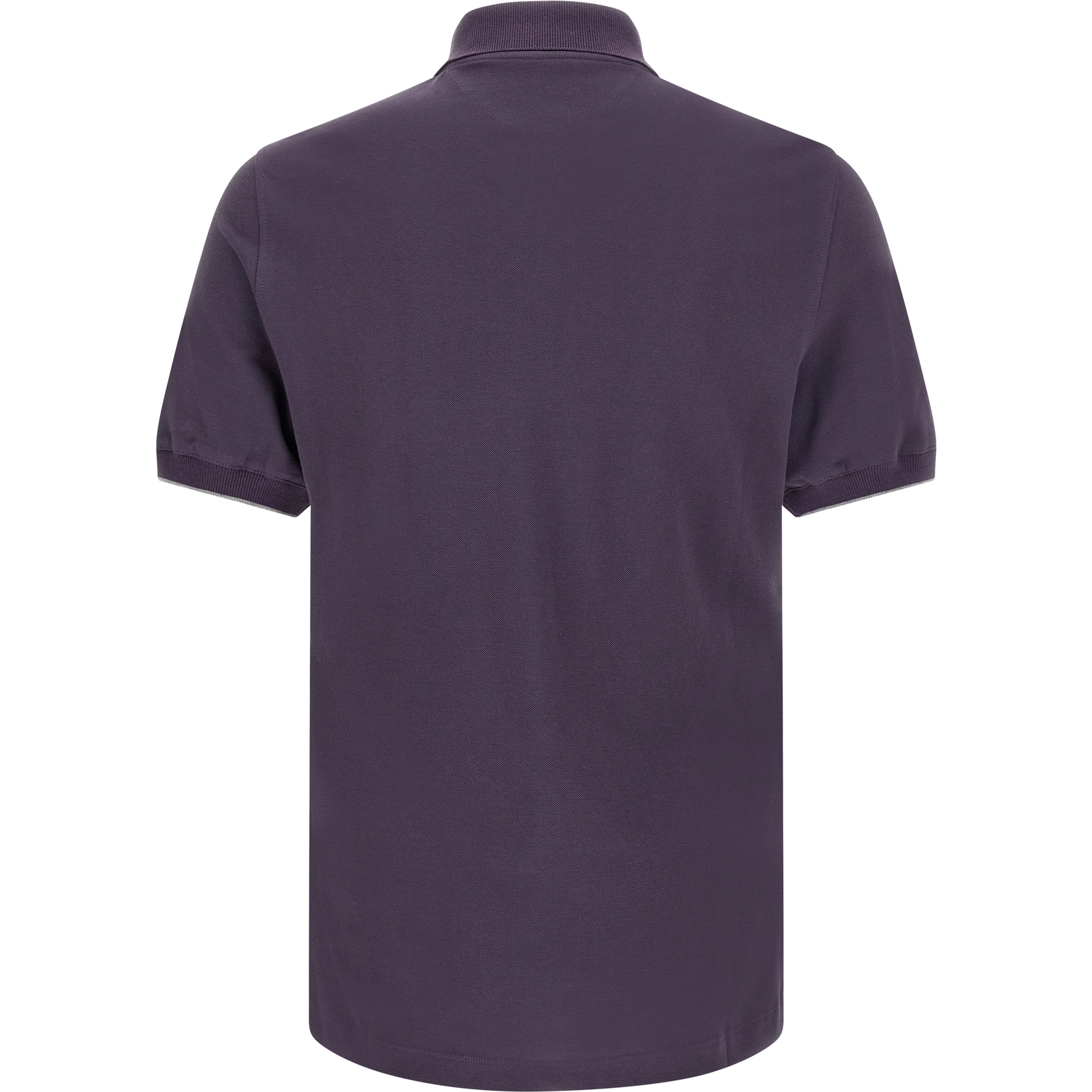 Purple Cotton Polo Shirt