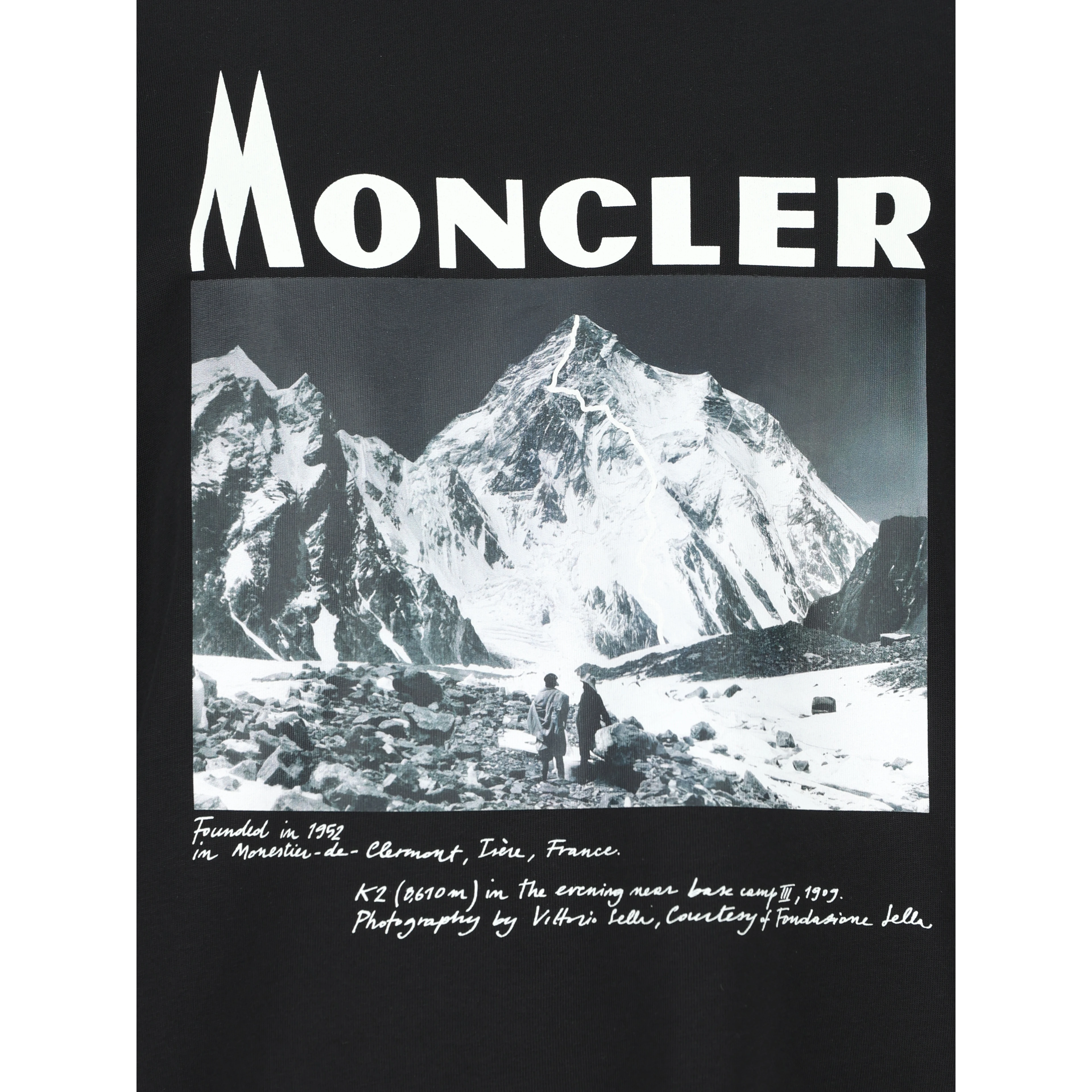 MONCLER RE-ICONS T-shirts and Polos Black