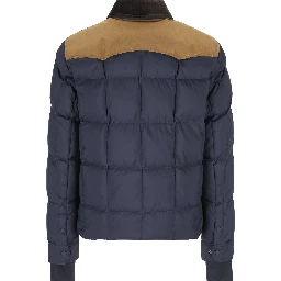 MONCLER GRENOBLE Coats Blue