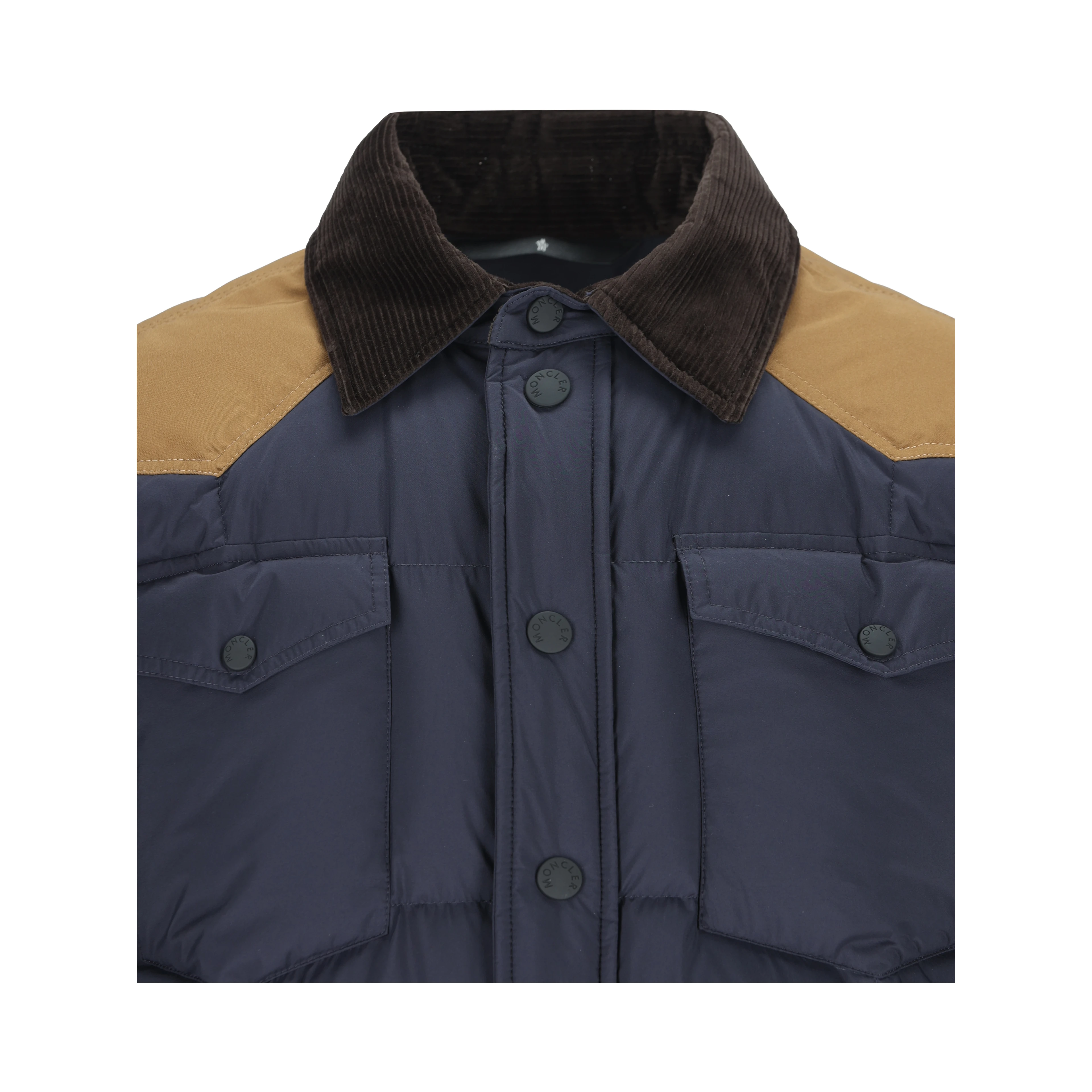 MONCLER GRENOBLE Coats Blue