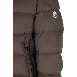 Moncler Coats Brown