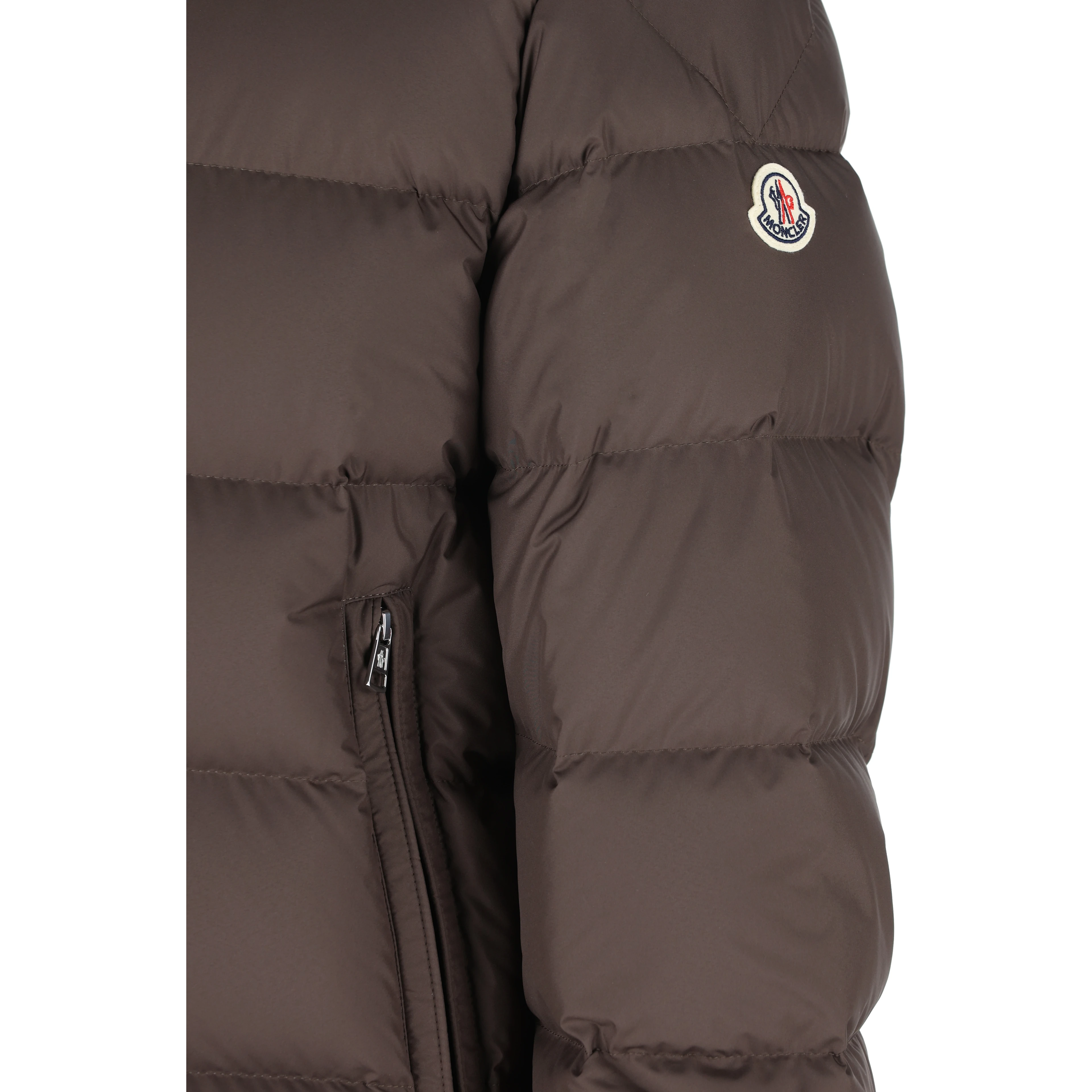 Moncler Coats Brown