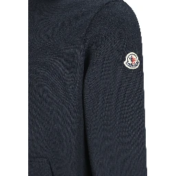 Moncler Sweaters Blue