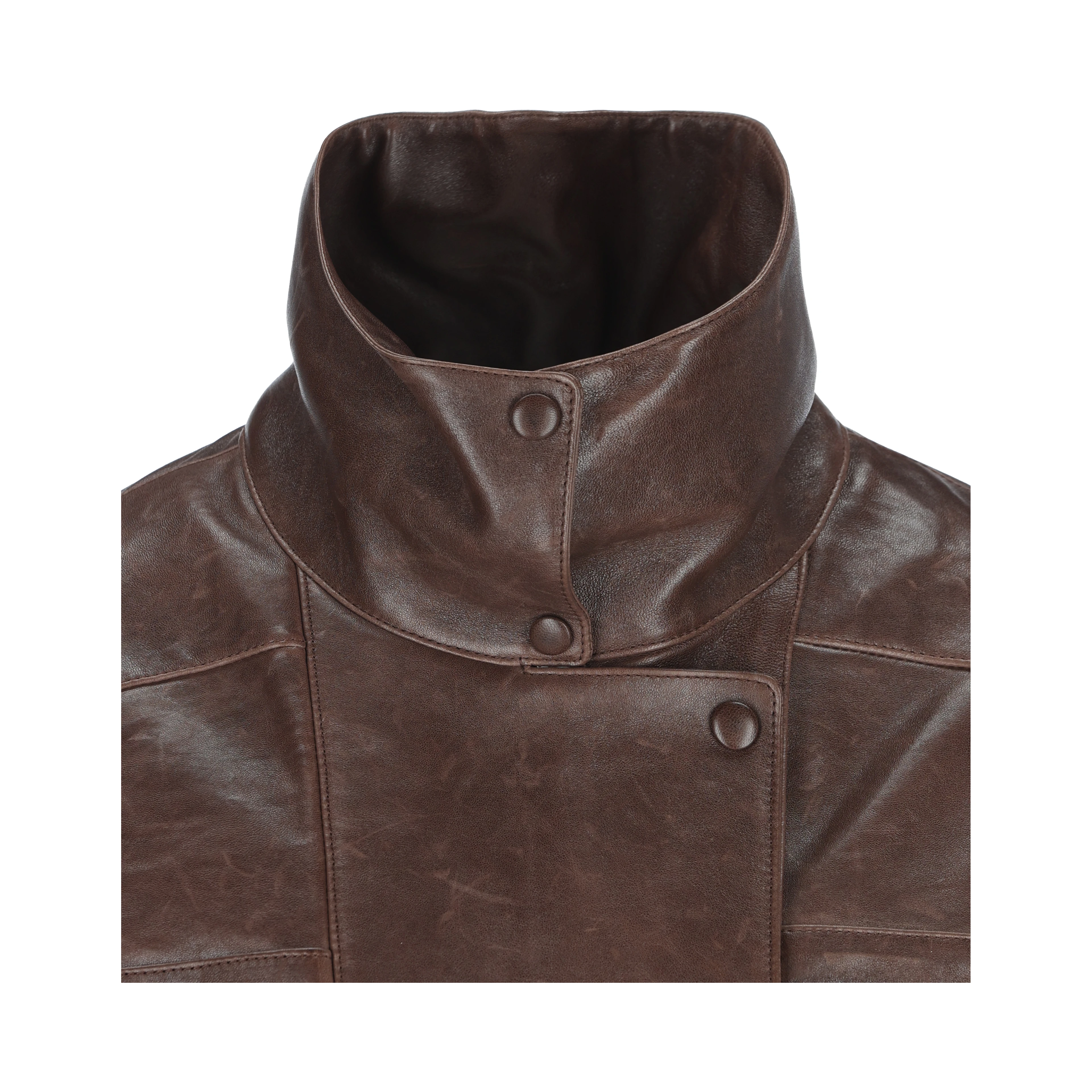 SAINT LAURENT Jackets Brown
