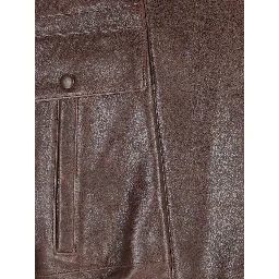 SAINT LAURENT Jackets Brown