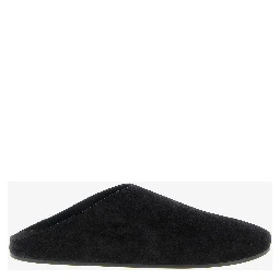 Black Hudson slip-on slides