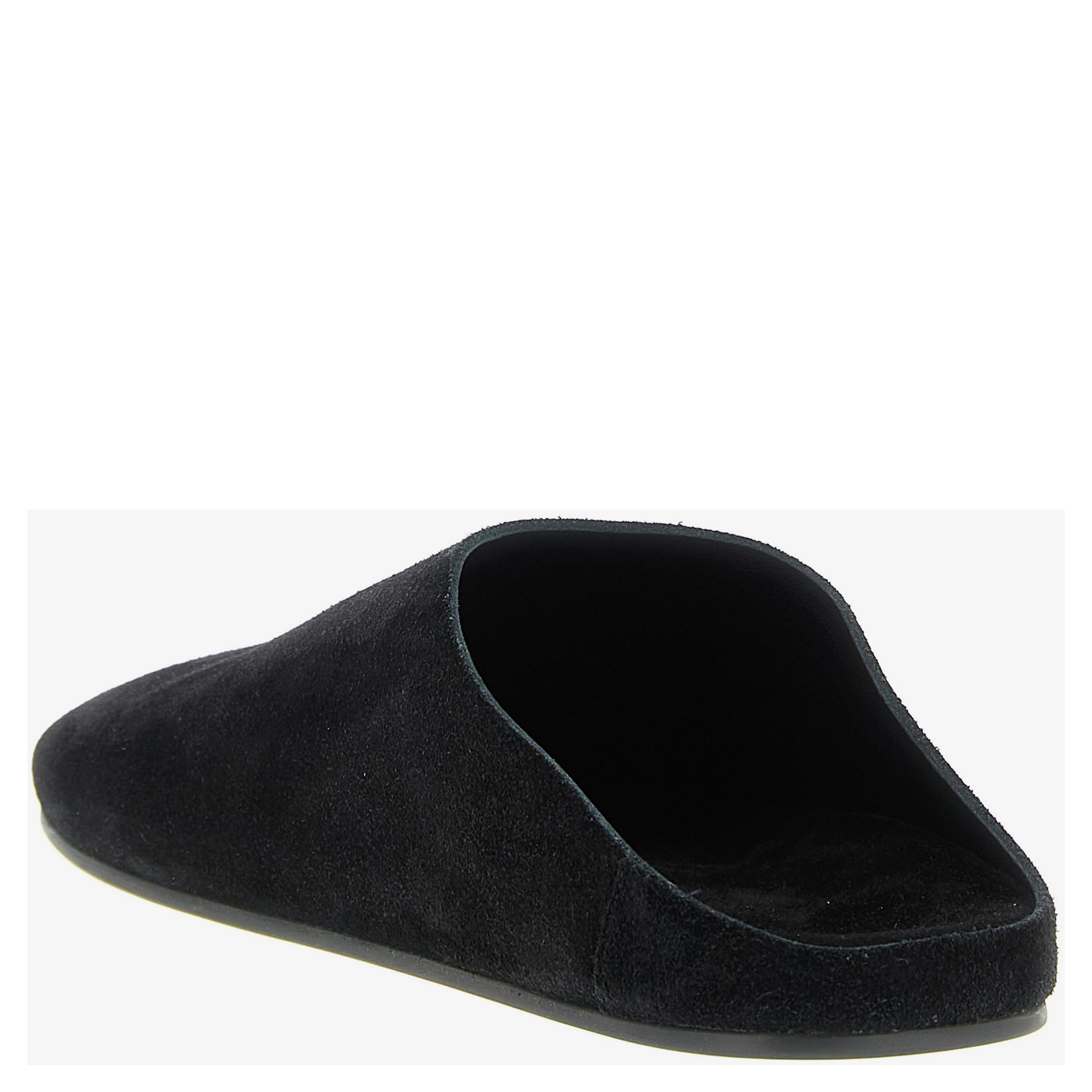 Black Hudson slip-on slides