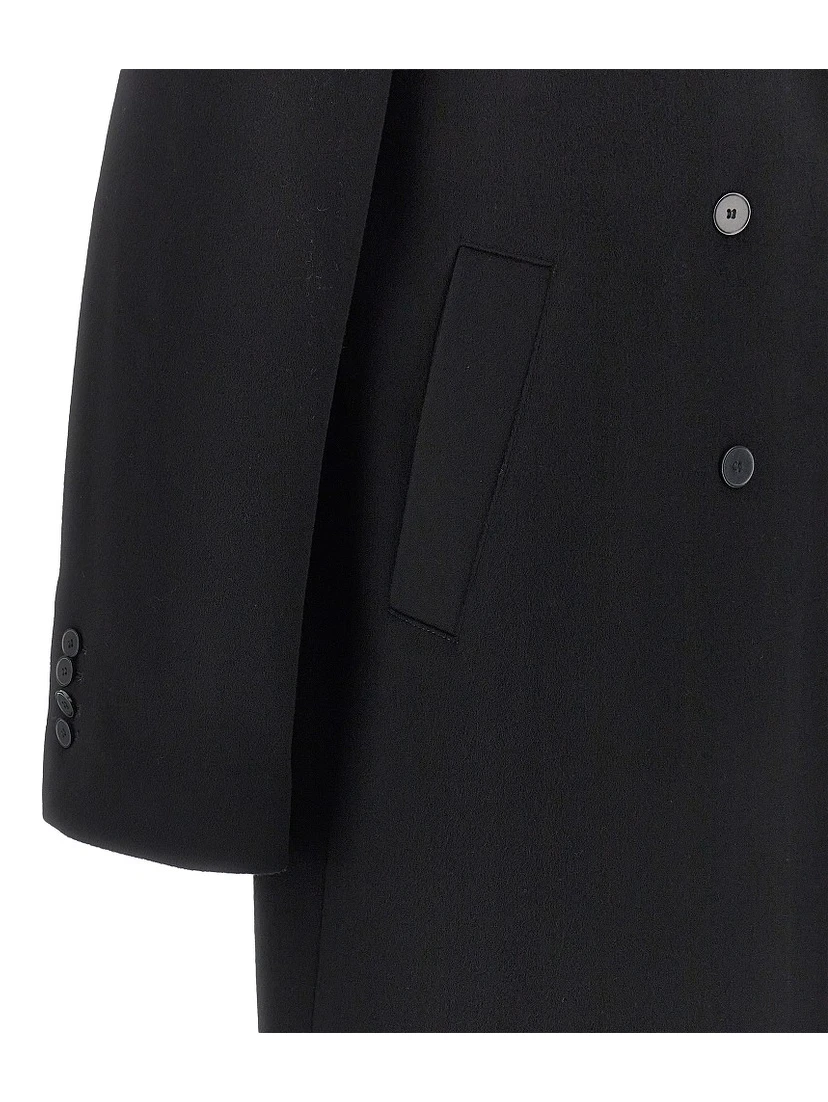 'Rosco' double-breasted long coat