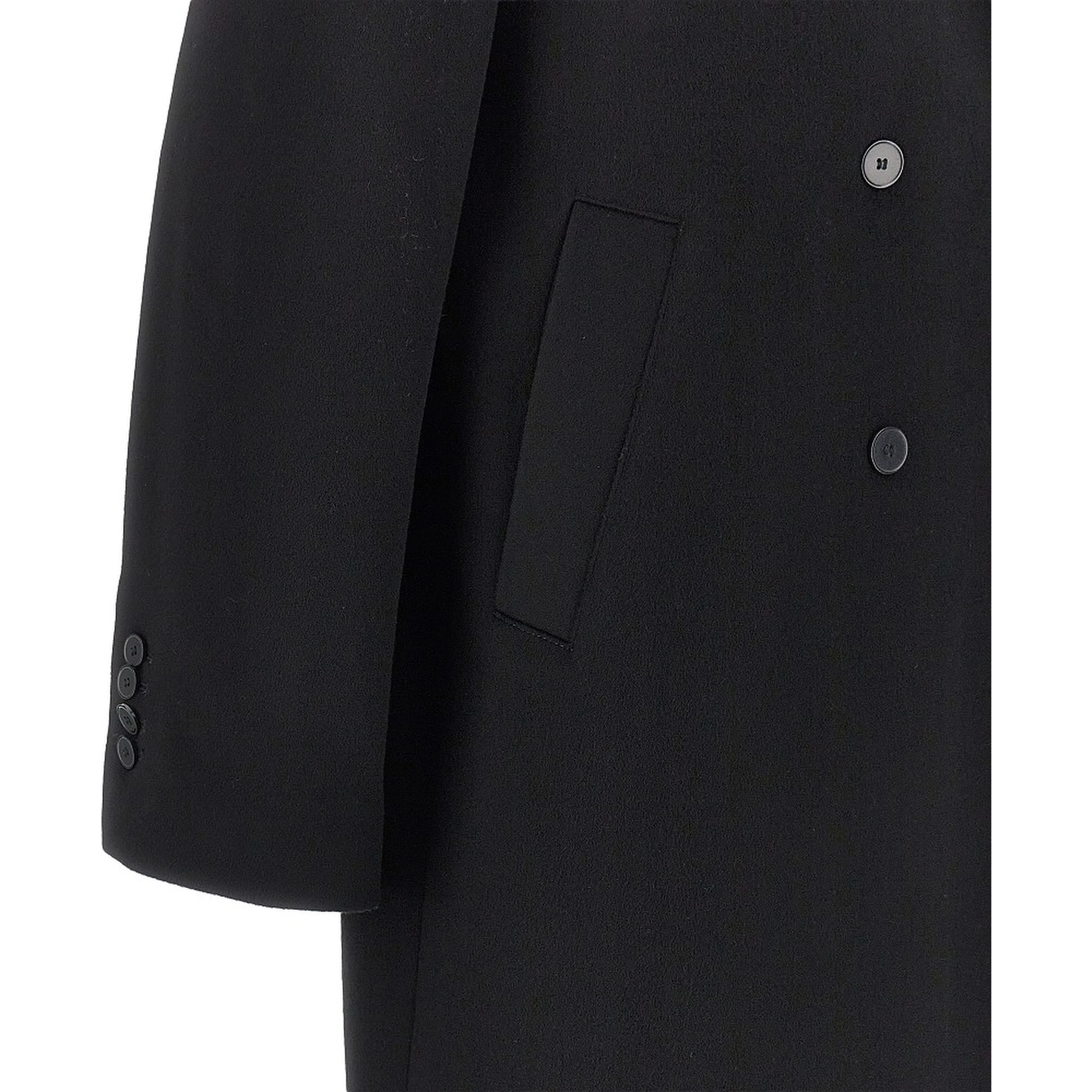 'Rosco' double-breasted long coat