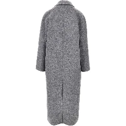 'Irvin' double-breasted drap coat