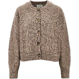 'REMUS' yak-blend cardigan