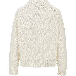 'Aidar' wool and cashmere cardigan