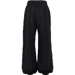 Waist logo print sweatpants
