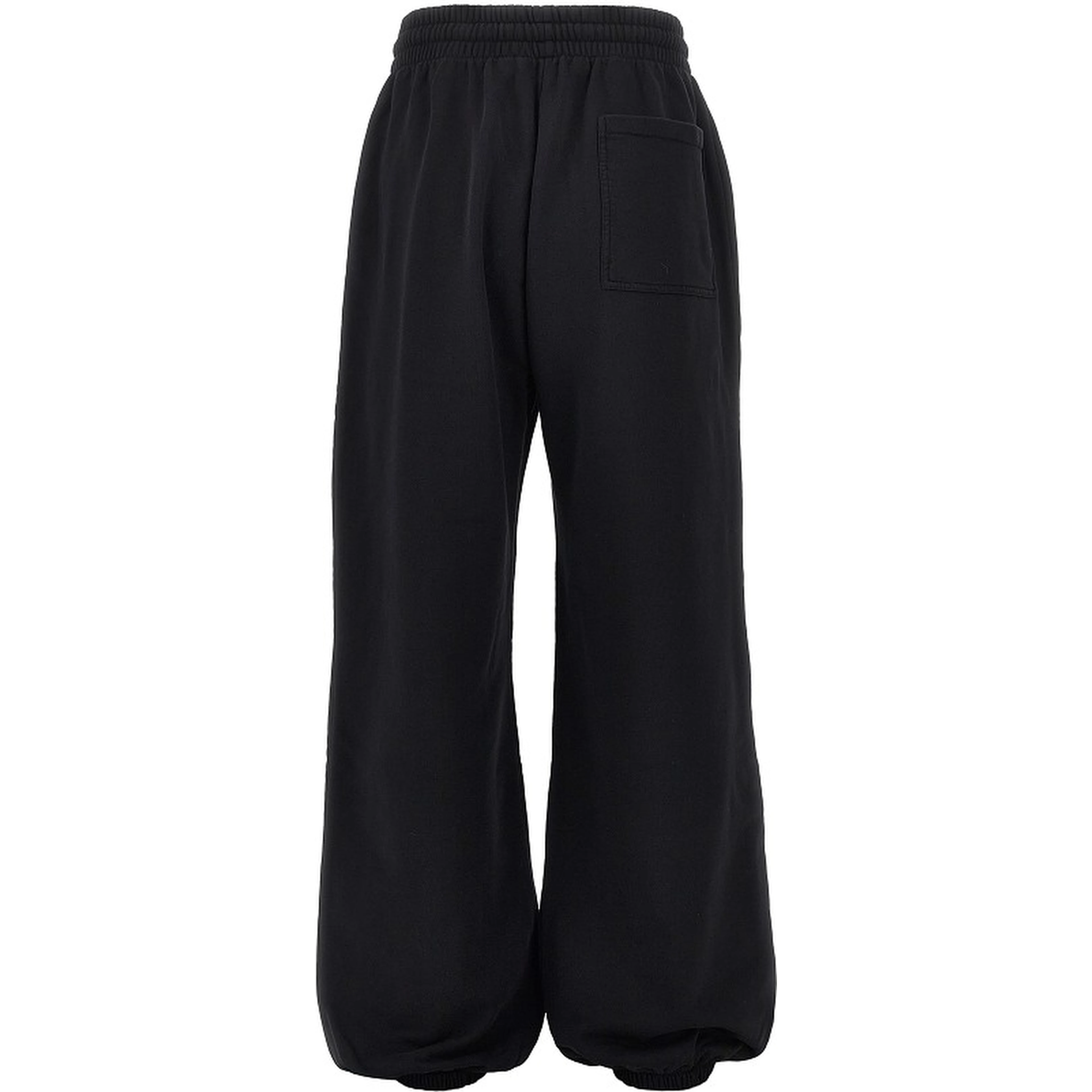 Waist logo print sweatpants