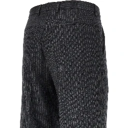 'Bridge' pinstriped pants