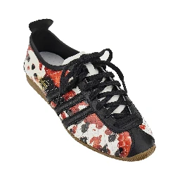 Printed leather 'Japan' sneakers