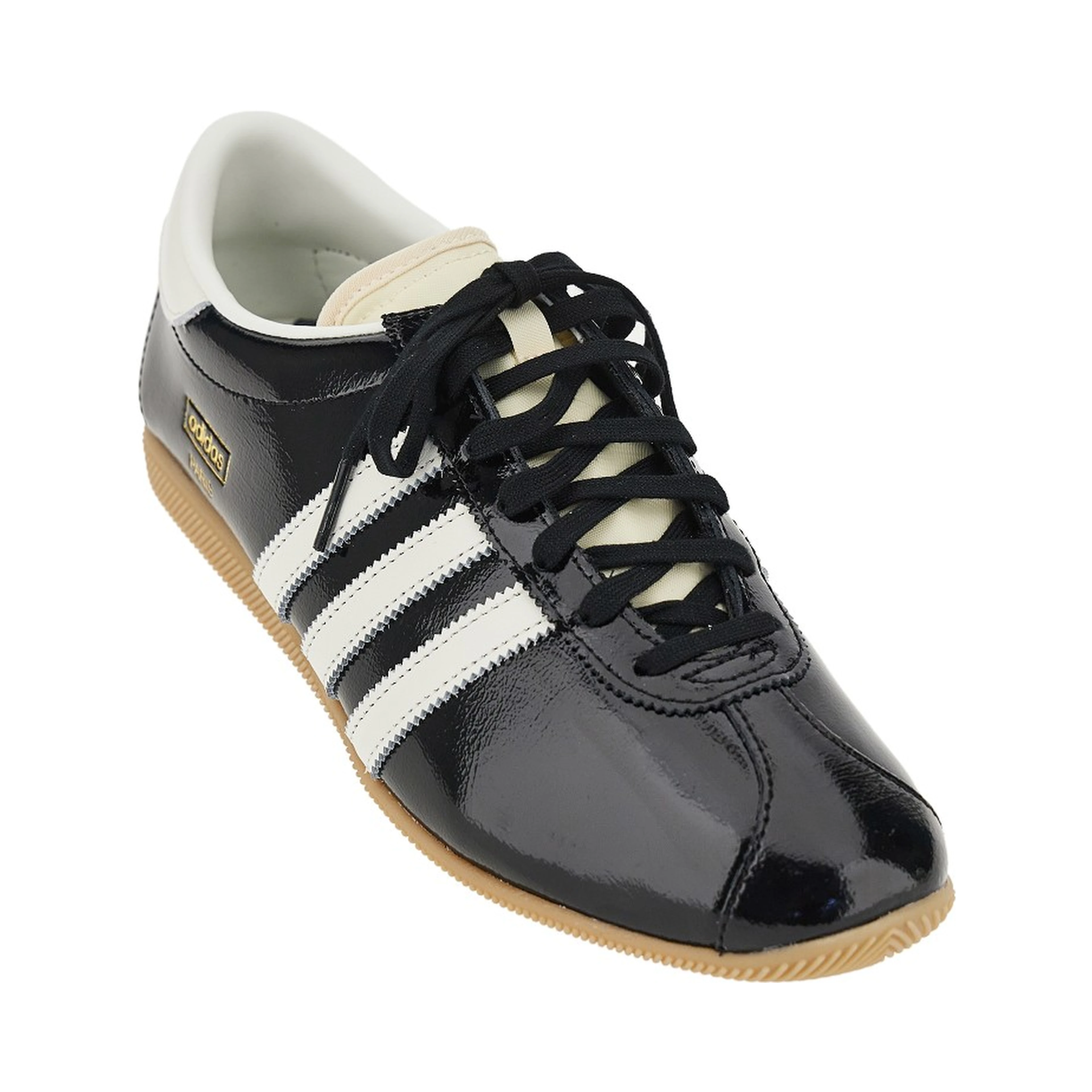 'Paris' patent leather sneakers