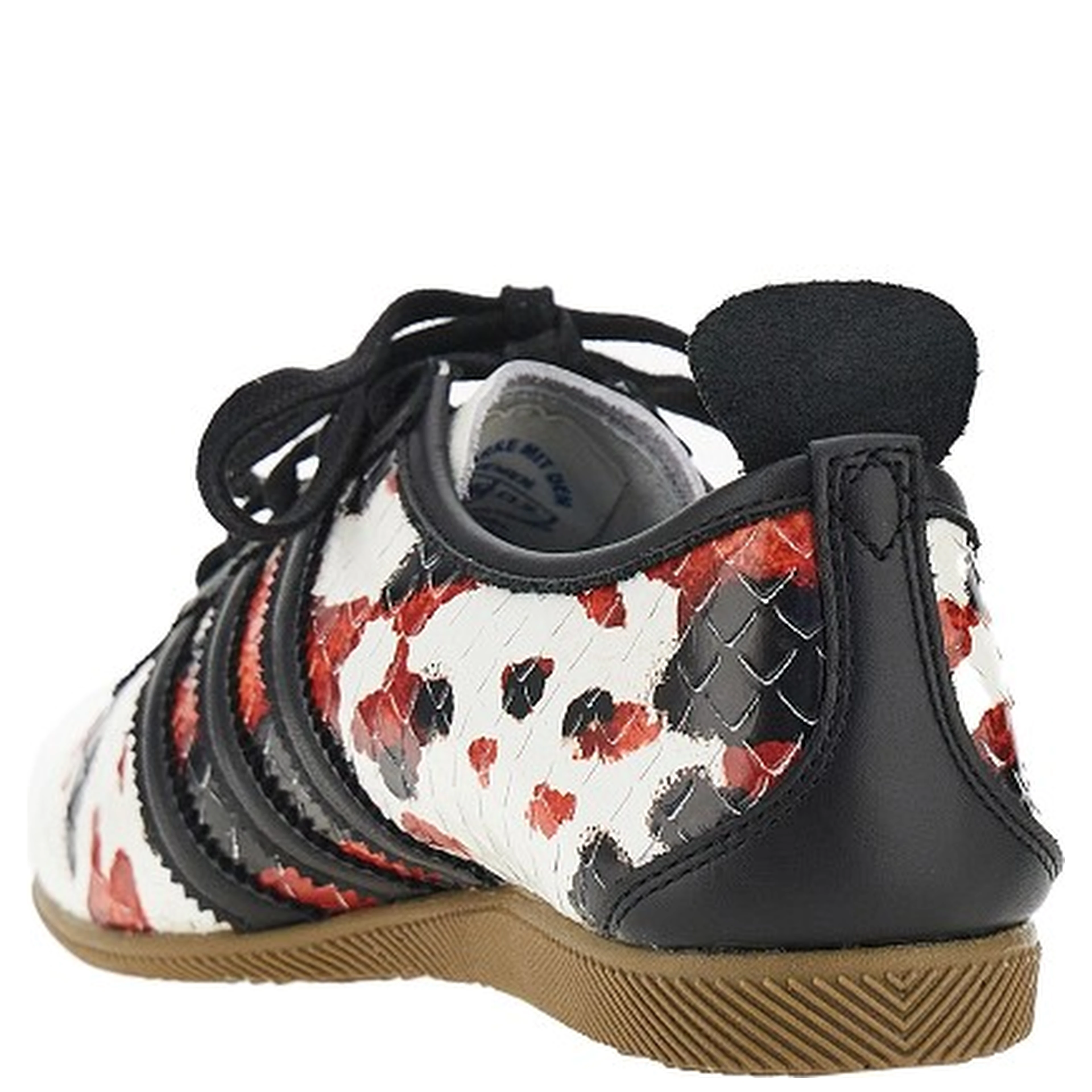 Printed leather 'Japan' sneakers