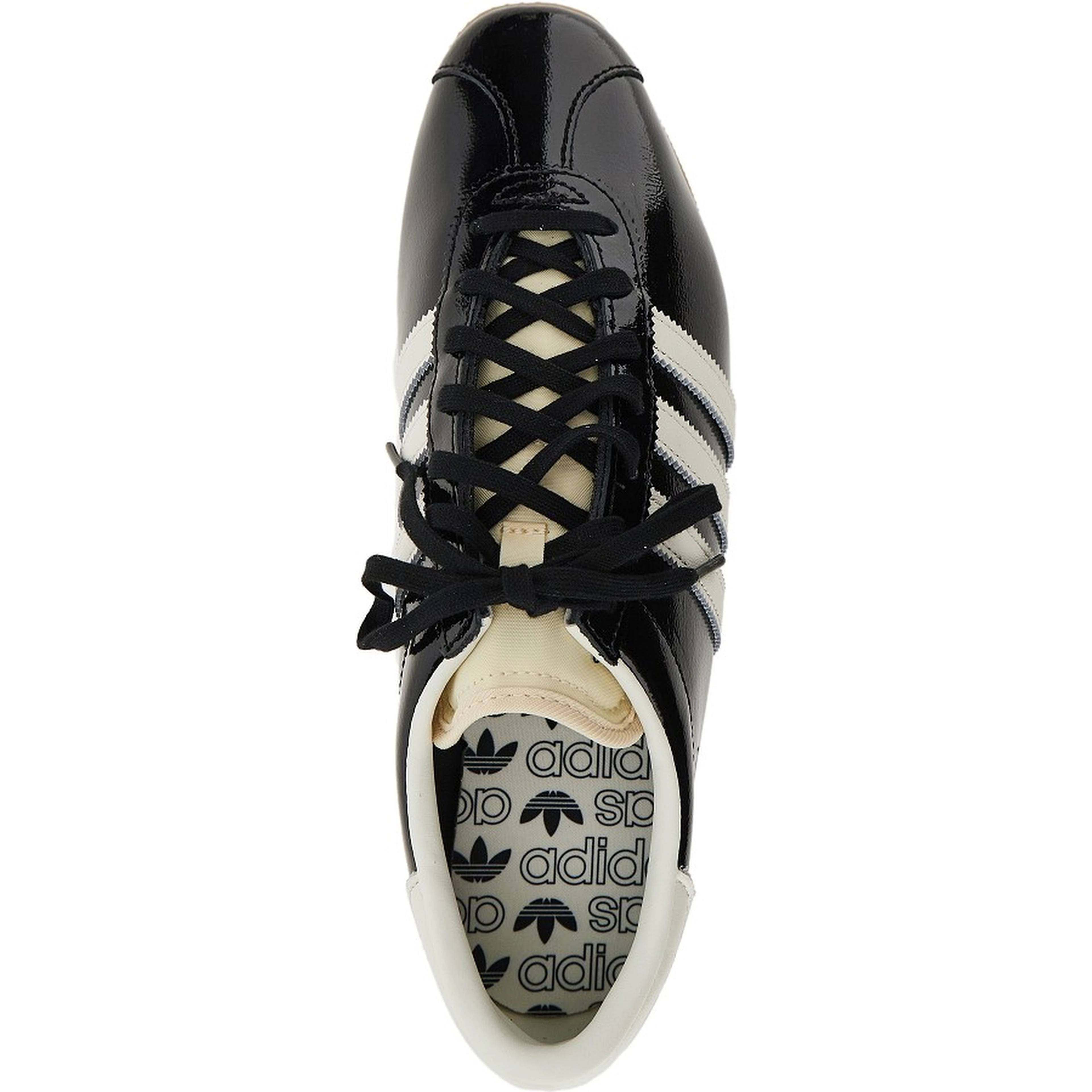 'Paris' patent leather sneakers