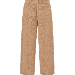 S LOGO CASHMERE TROUSERS