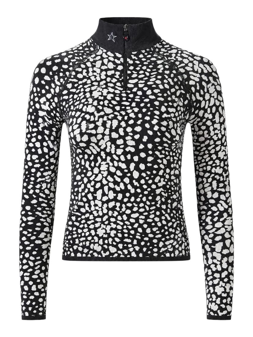 PERFECT JACQAUARD 14 ZIP BASE LAYER