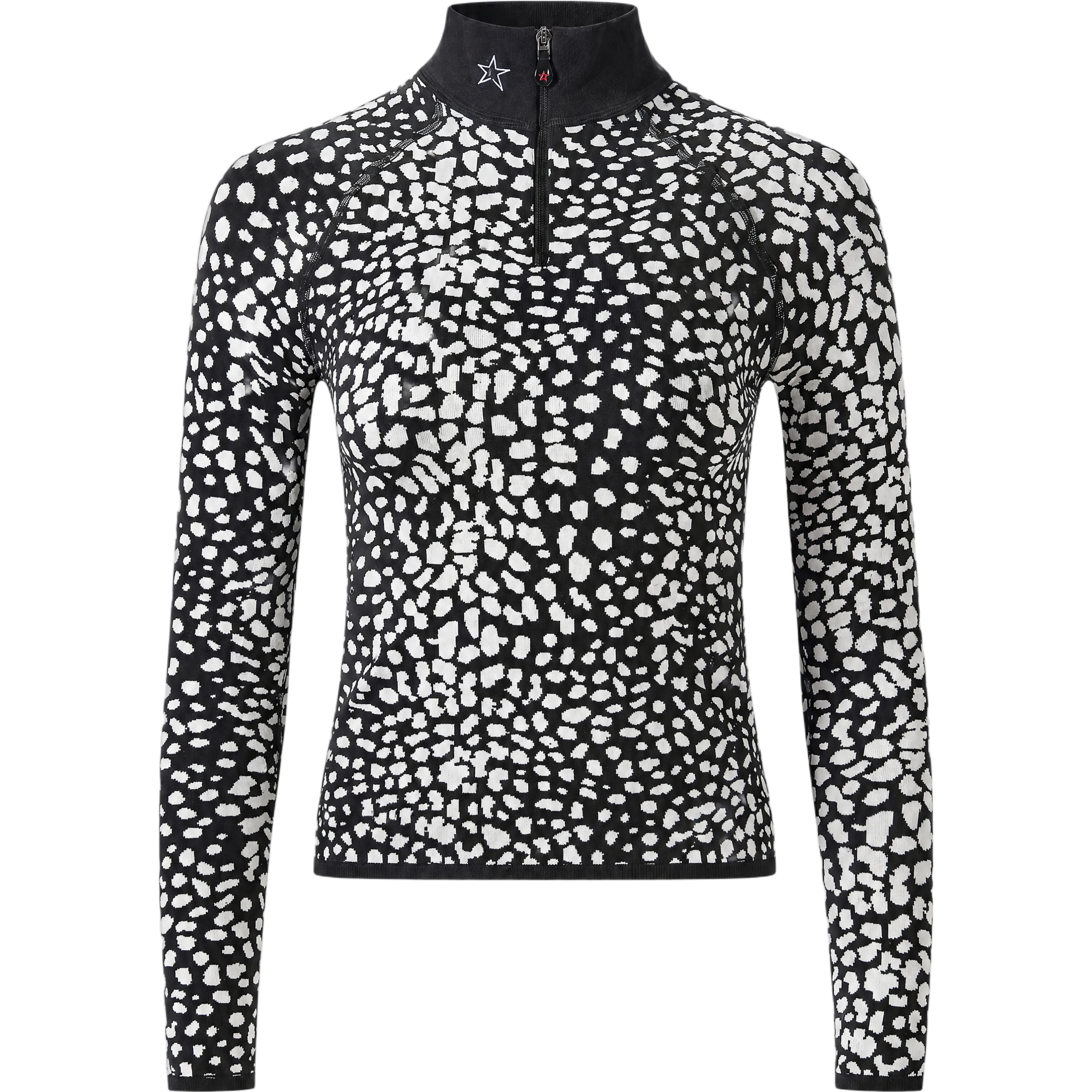 PERFECT JACQAUARD 14 ZIP BASE LAYER
