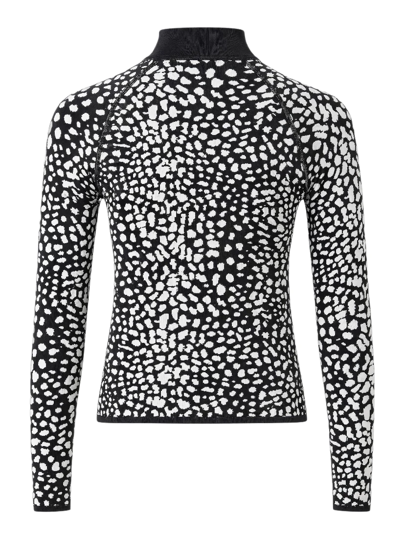 PERFECT JACQAUARD 14 ZIP BASE LAYER